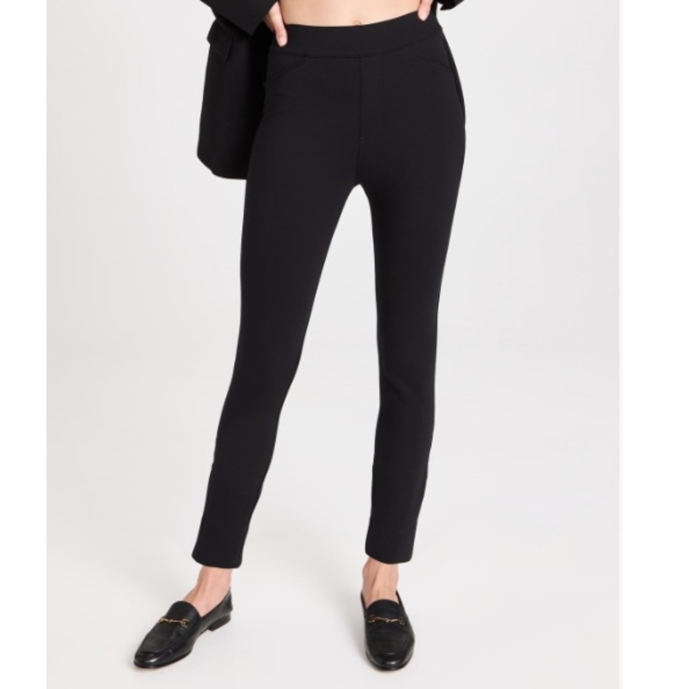 Spanx Petite pbp, backseam skinny, Classic Black, size S